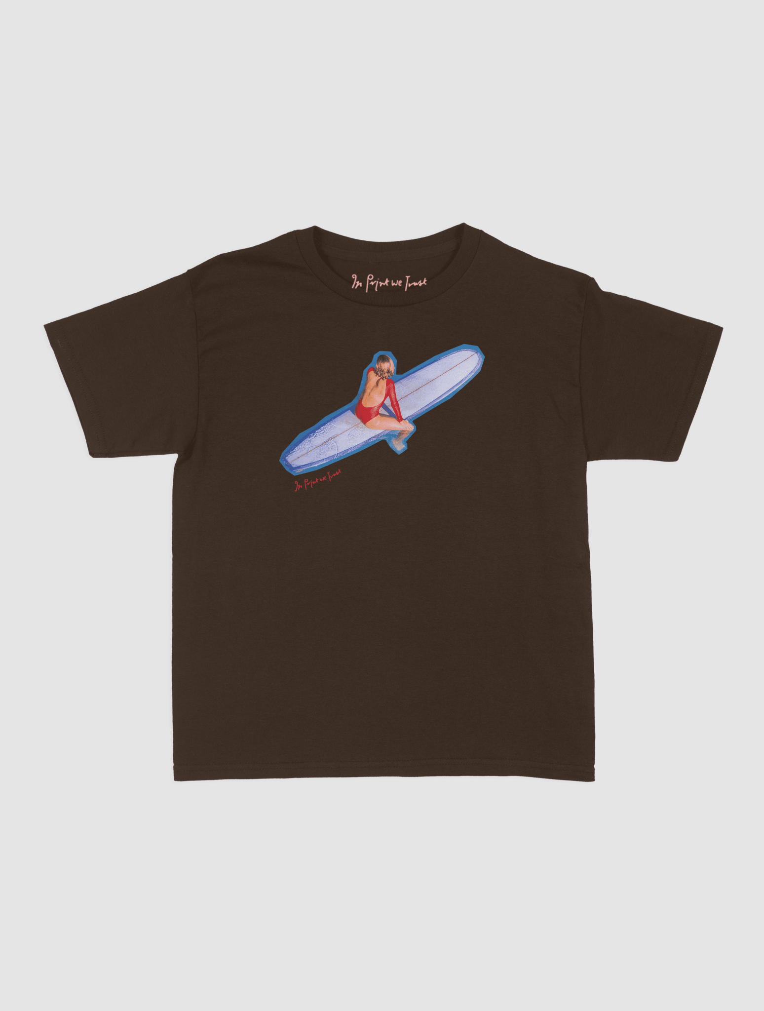 surf's up baby tee - In Print We Trust