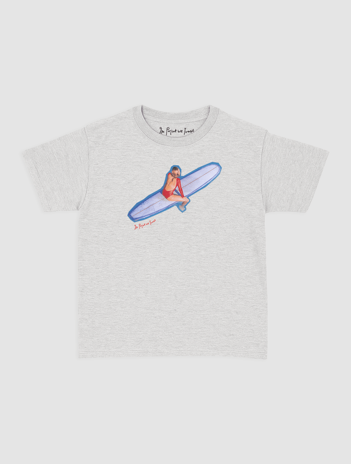 surf's up baby tee - In Print We Trust