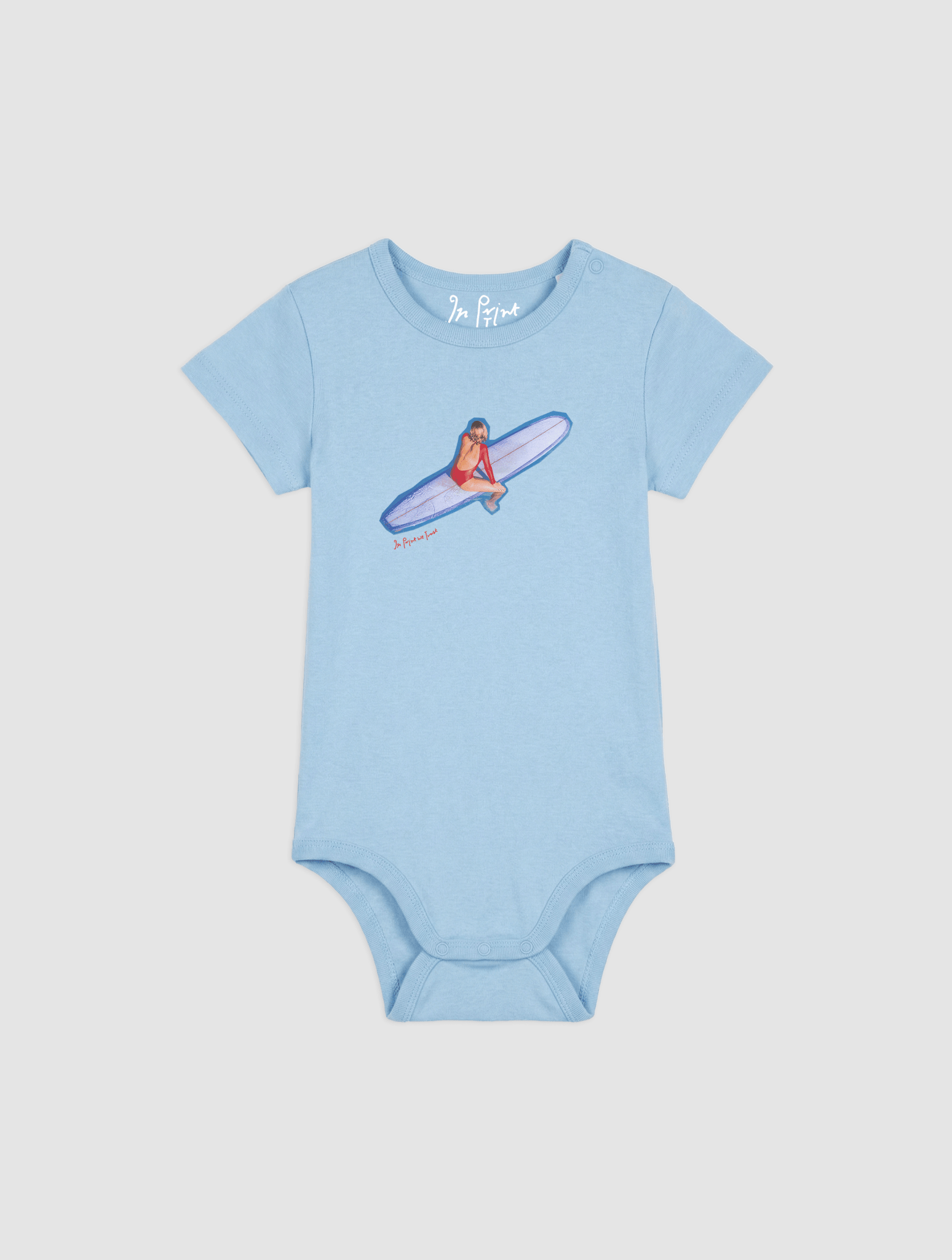surf's up bodysuit for babies - In Print We Trust
