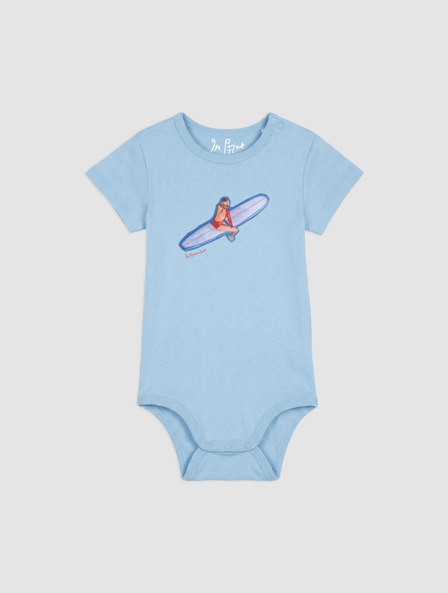 surf's up bodysuit for babies - In Print We Trust