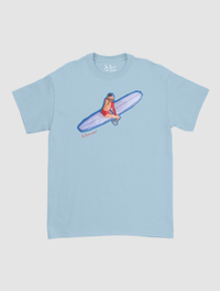 surf's up classic tee - In Print We Trust