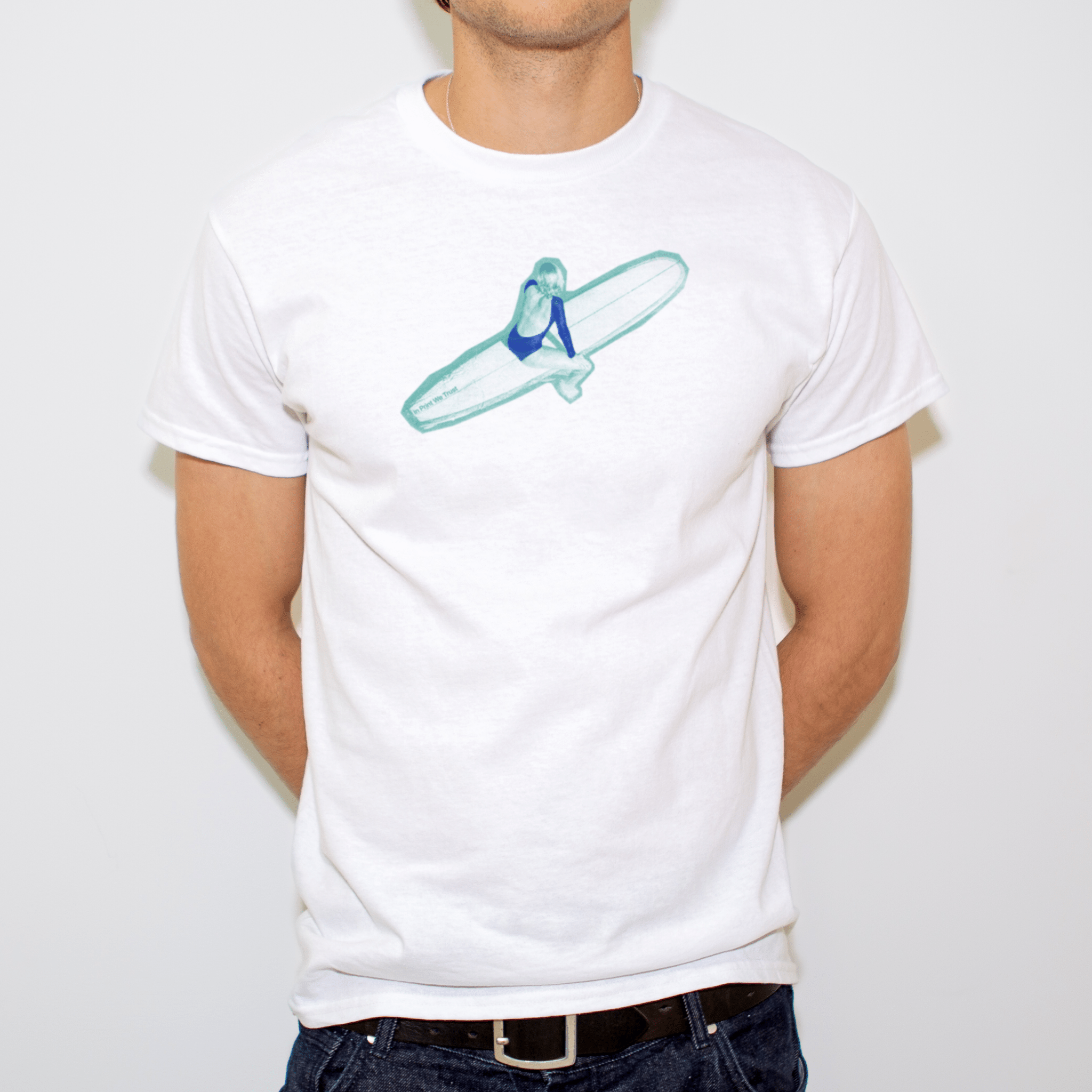 'Surf's Up' classic tee - In Print We Trust