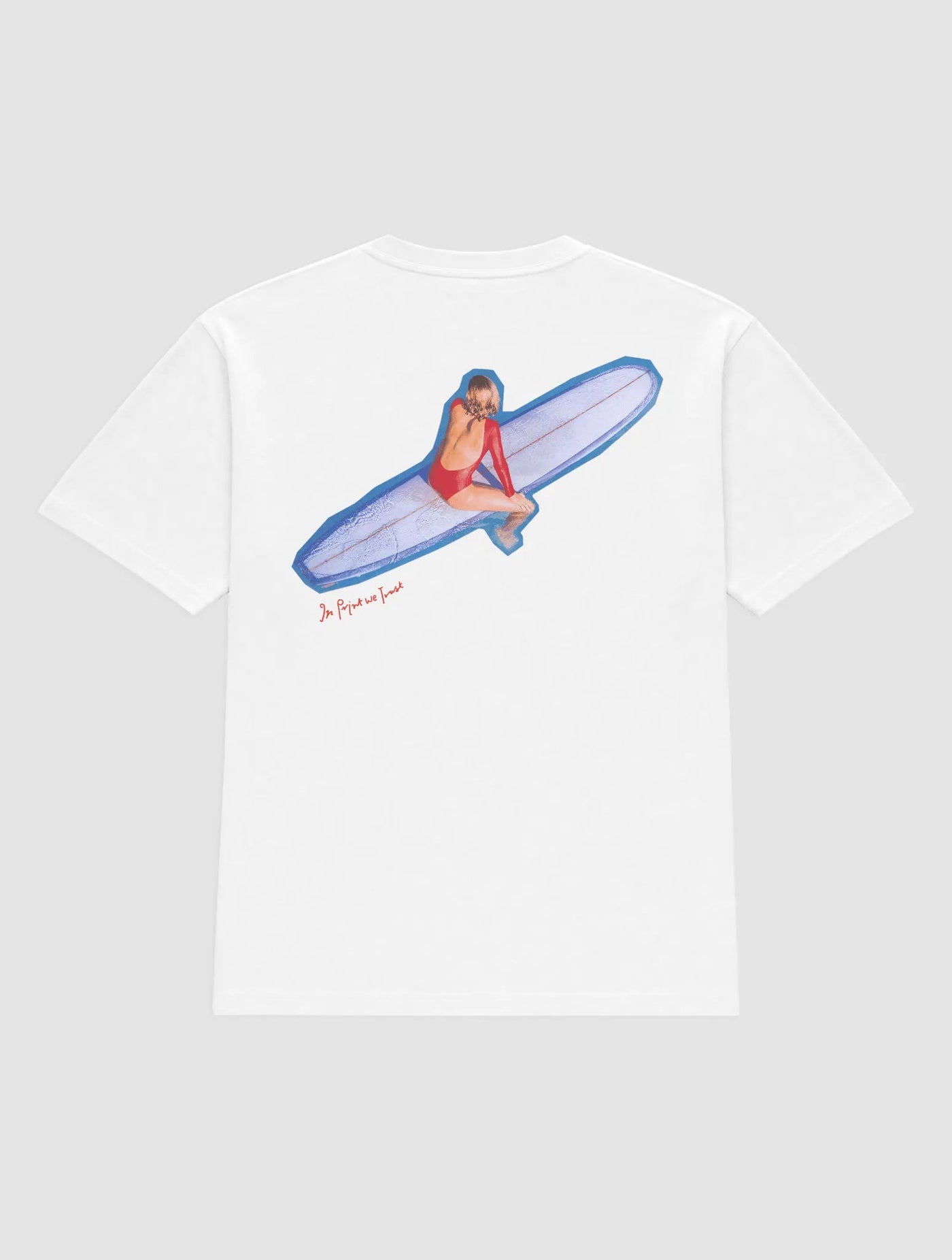 surf's up heavyweight tee - In Print We Trust