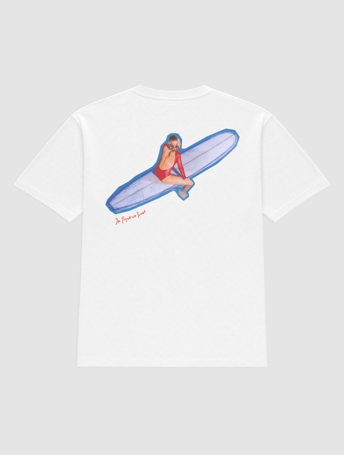 surf's up heavyweight tee - In Print We Trust