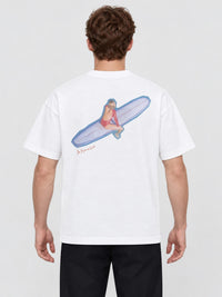 surf's up heavyweight tee - In Print We Trust
