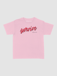 survive baby tee - In Print We Trust