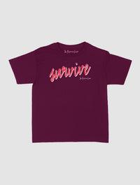 survive baby tee - In Print We Trust