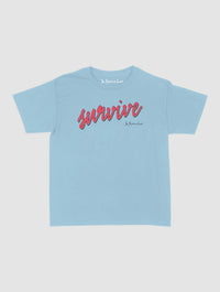 survive baby tee - In Print We Trust