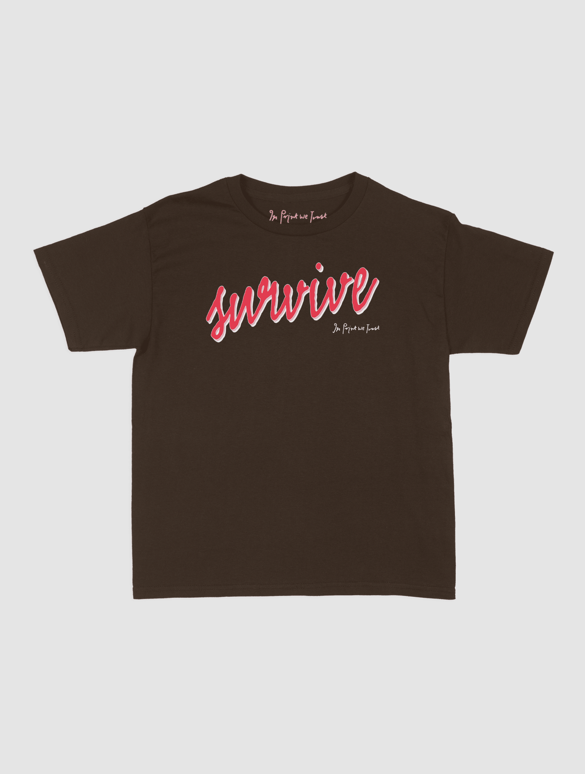 survive baby tee - In Print We Trust