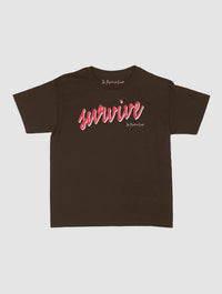 survive baby tee - In Print We Trust