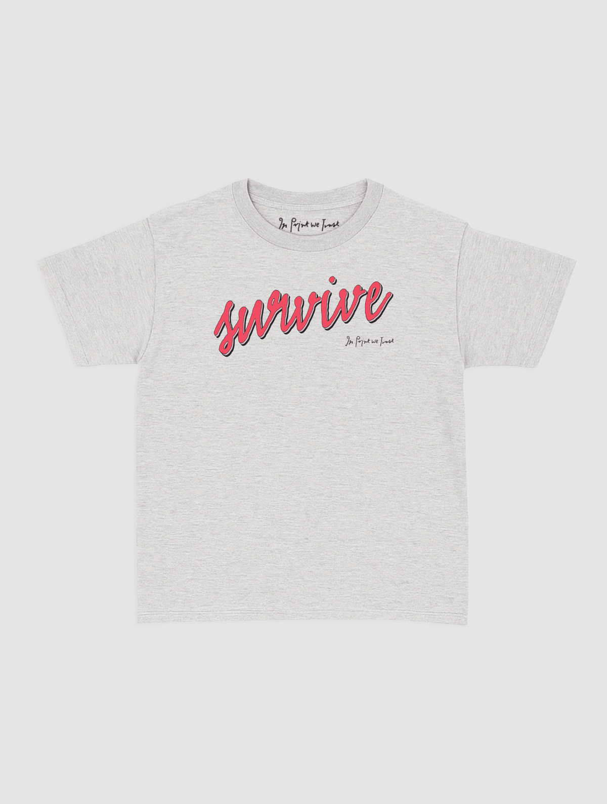 survive baby tee - In Print We Trust