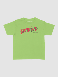 survive baby tee - In Print We Trust
