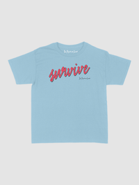 survive baby tee - In Print We Trust