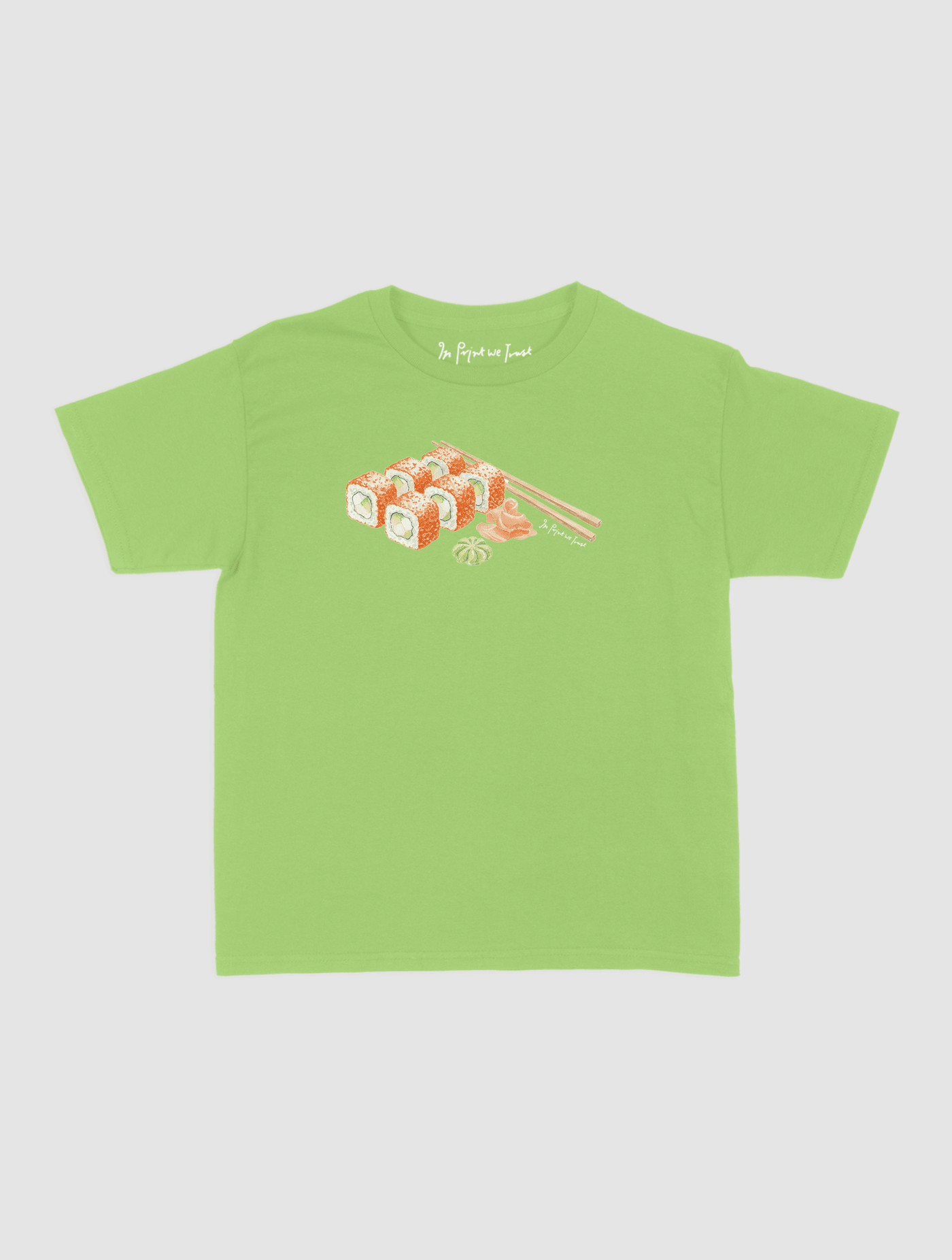 sushi baby tee - In Print We Trust