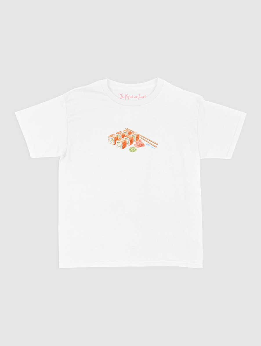sushi baby tee - In Print We Trust