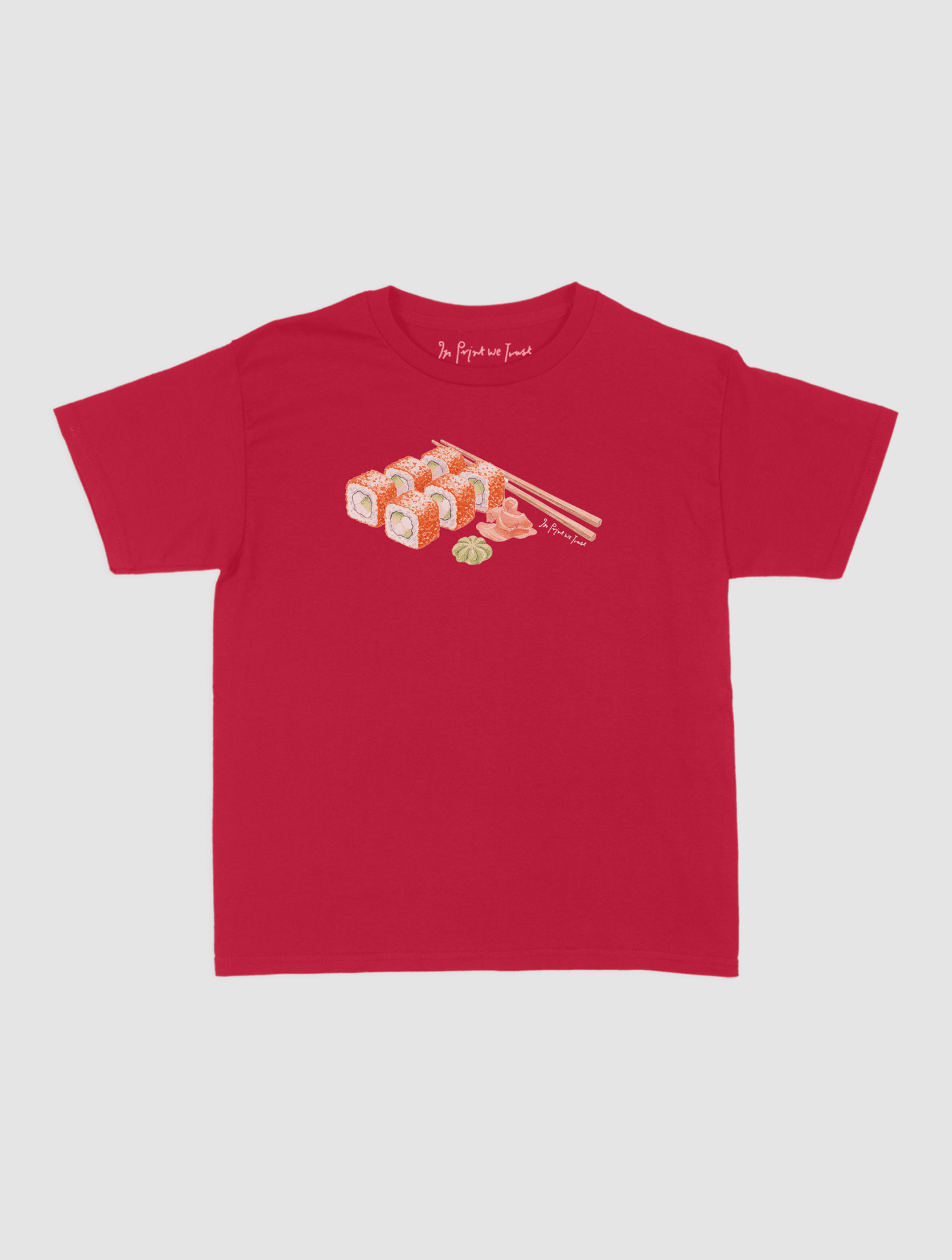 sushi baby tee - In Print We Trust