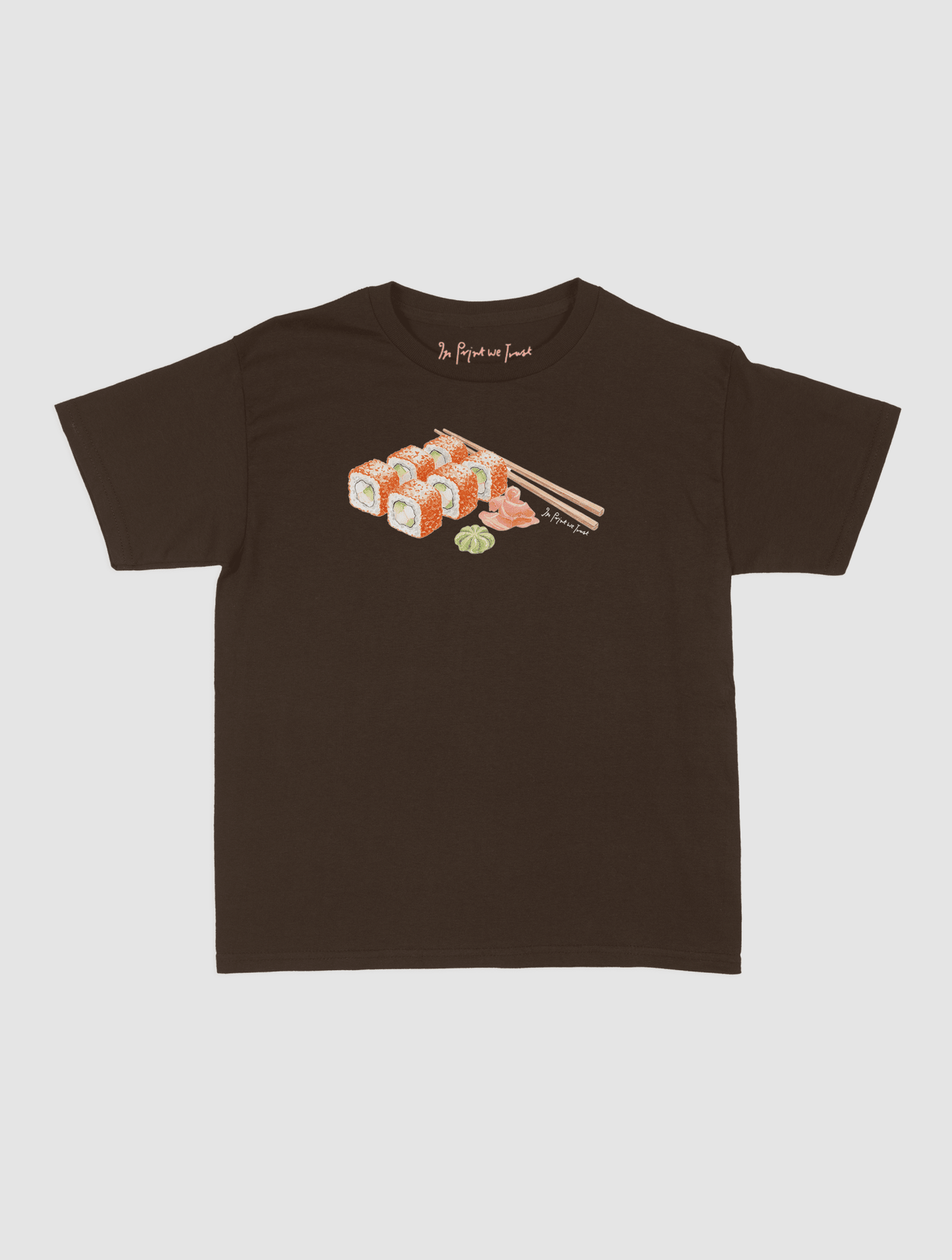sushi baby tee - In Print We Trust