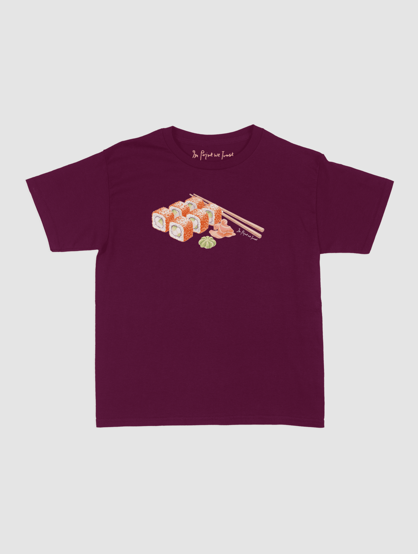 sushi baby tee - In Print We Trust