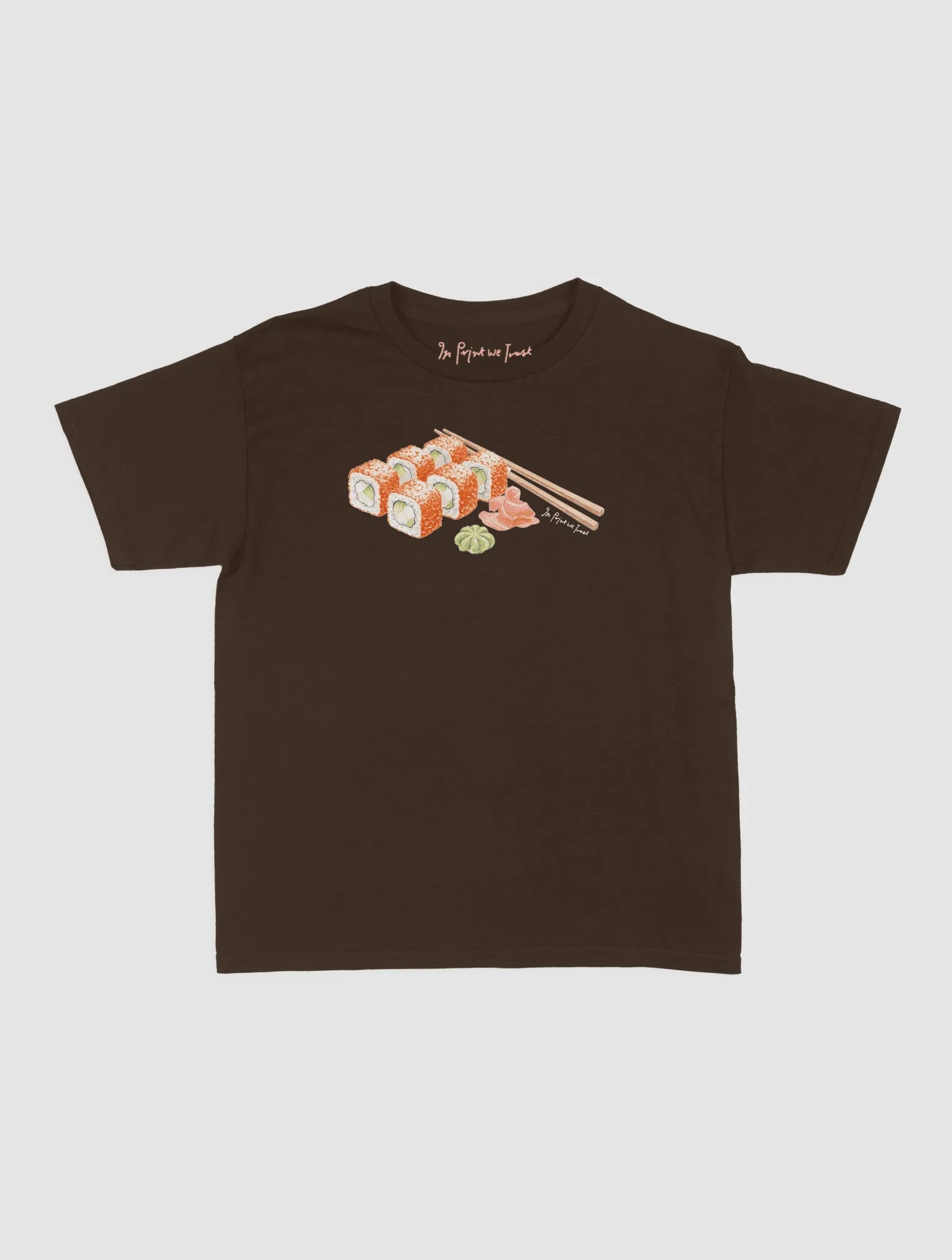sushi baby tee - In Print We Trust