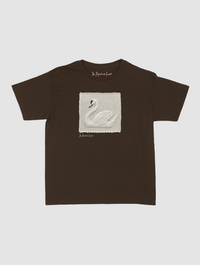 swan crochet baby tee - In Print We Trust