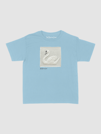 swan crochet baby tee - In Print We Trust