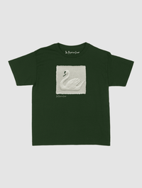 swan crochet baby tee - In Print We Trust