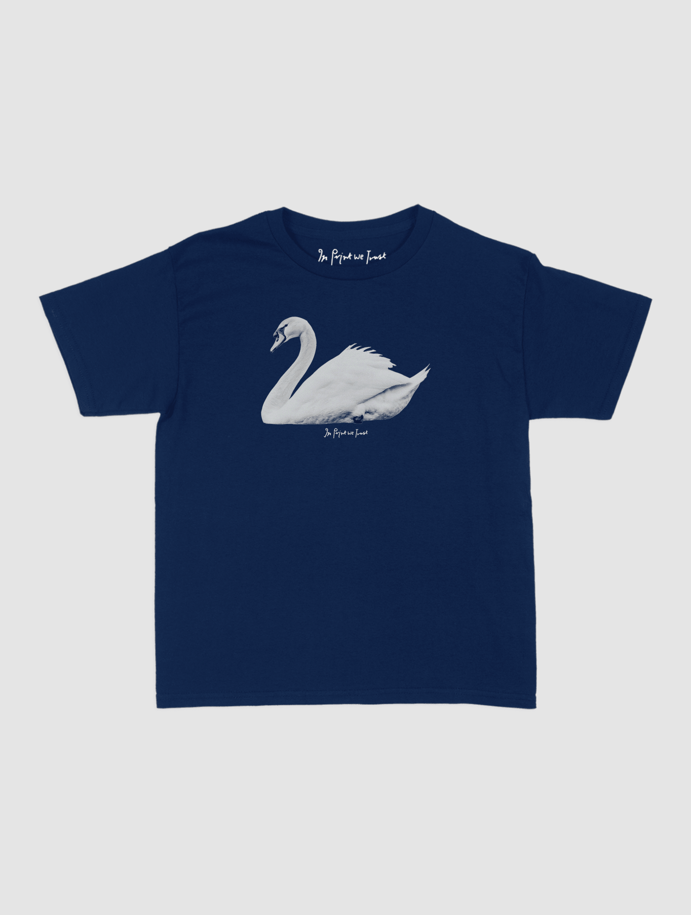 swan song baby tee - In Print We Trust
