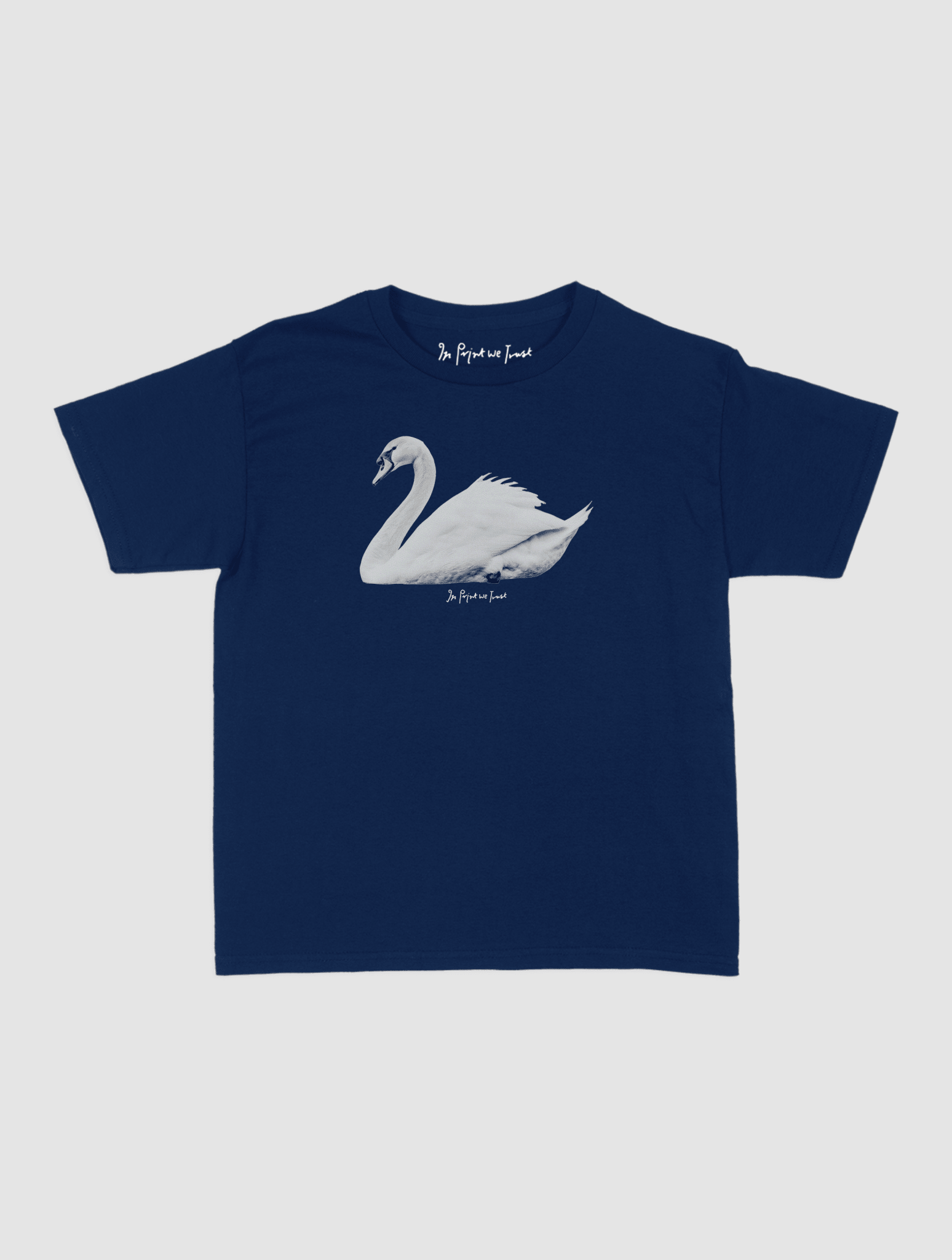 swan song baby tee - In Print We Trust