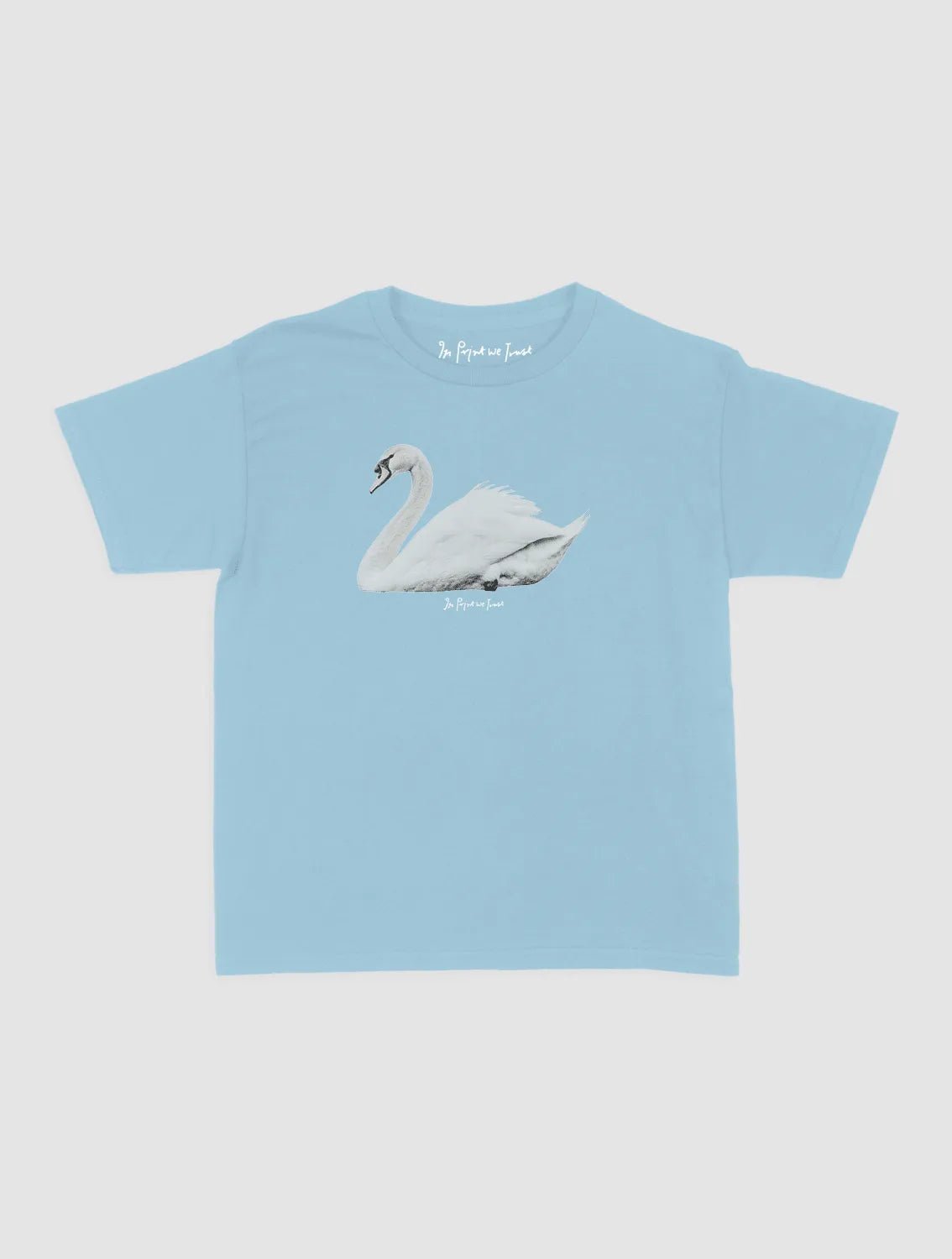 swan song baby tee - In Print We Trust
