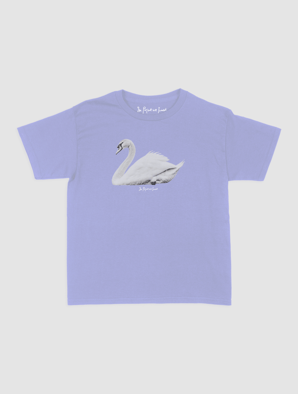 swan song baby tee - In Print We Trust