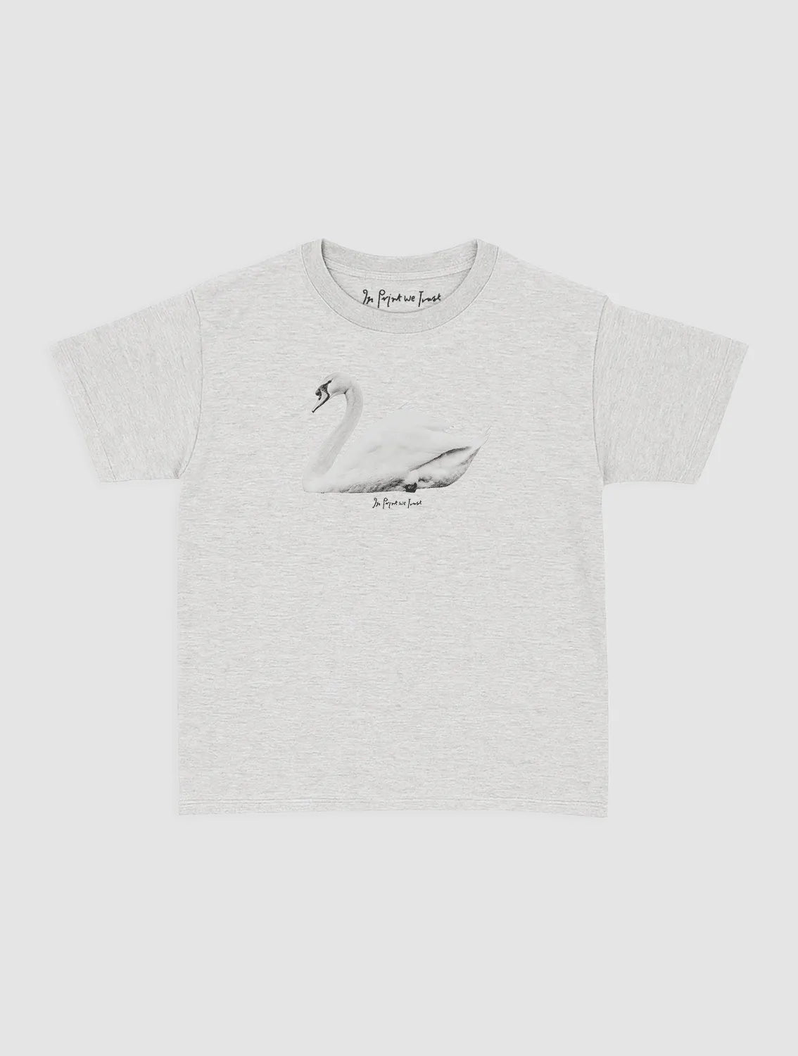 swan song baby tee - In Print We Trust