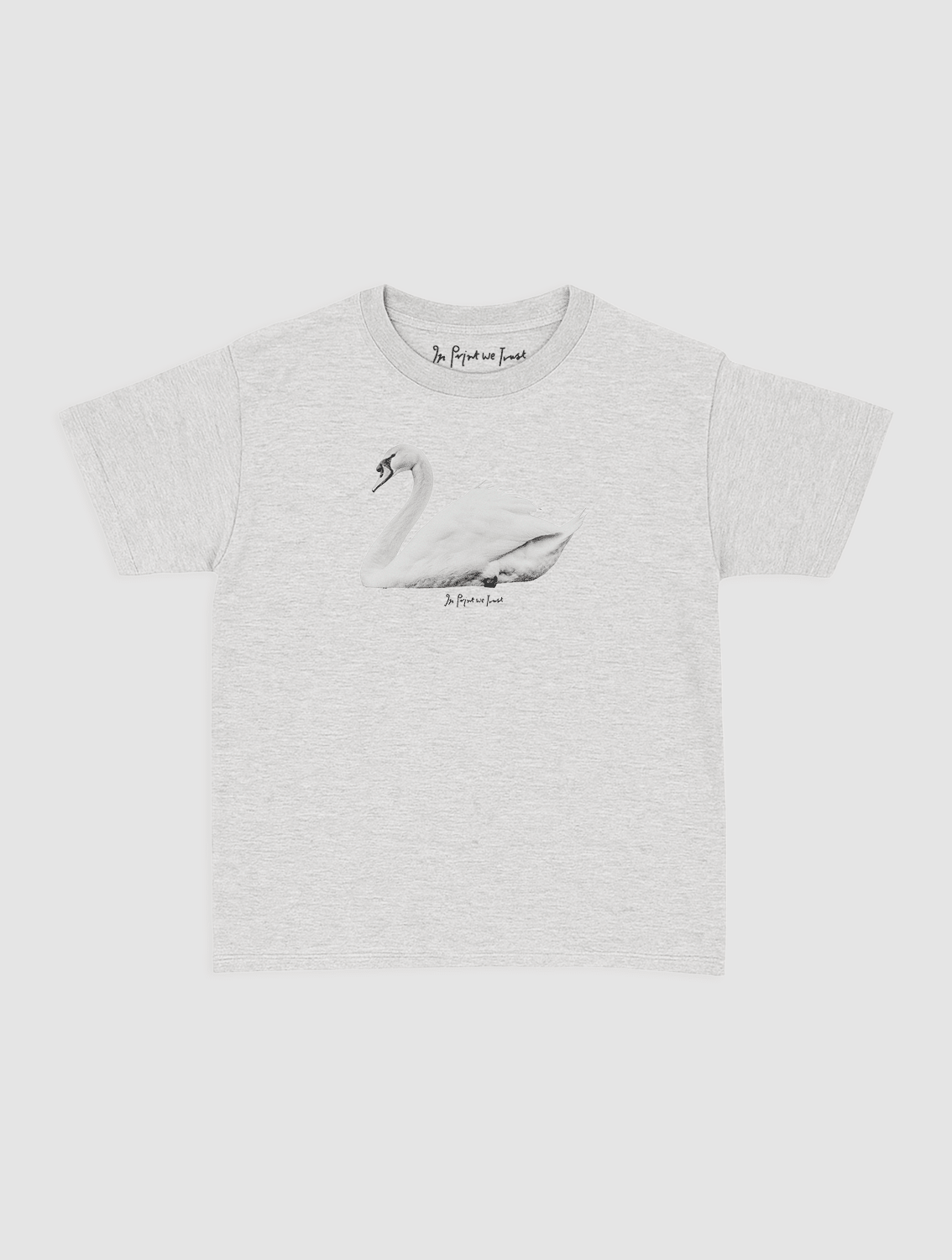 swan song baby tee - In Print We Trust