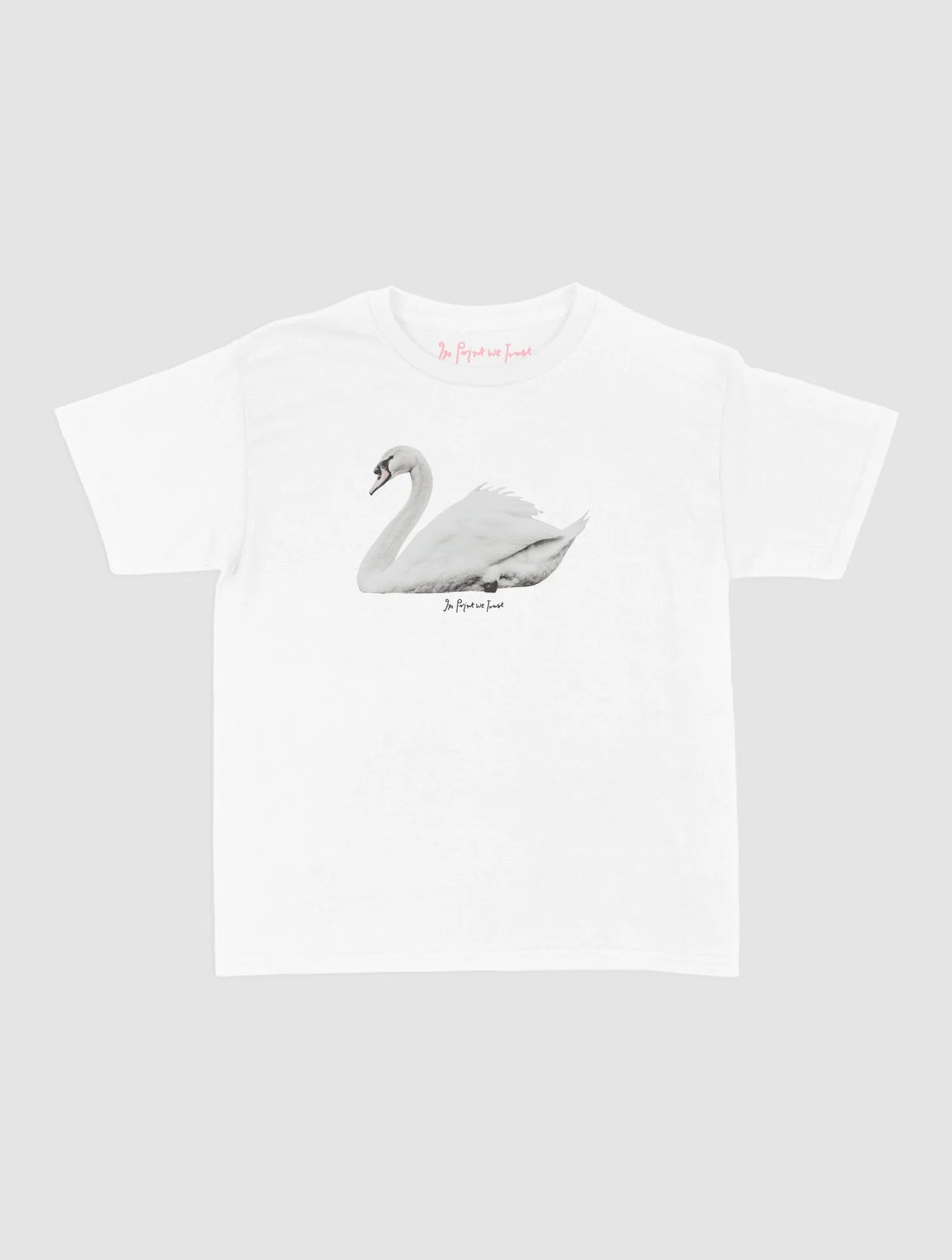 swan song baby tee - In Print We Trust