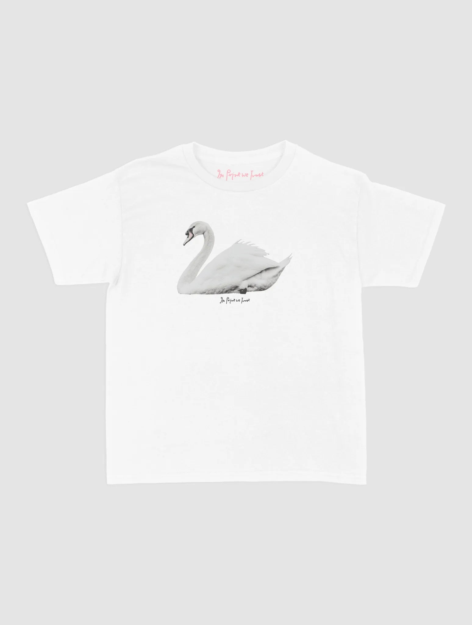 swan song baby tee - In Print We Trust