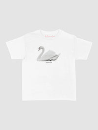 swan song baby tee - In Print We Trust