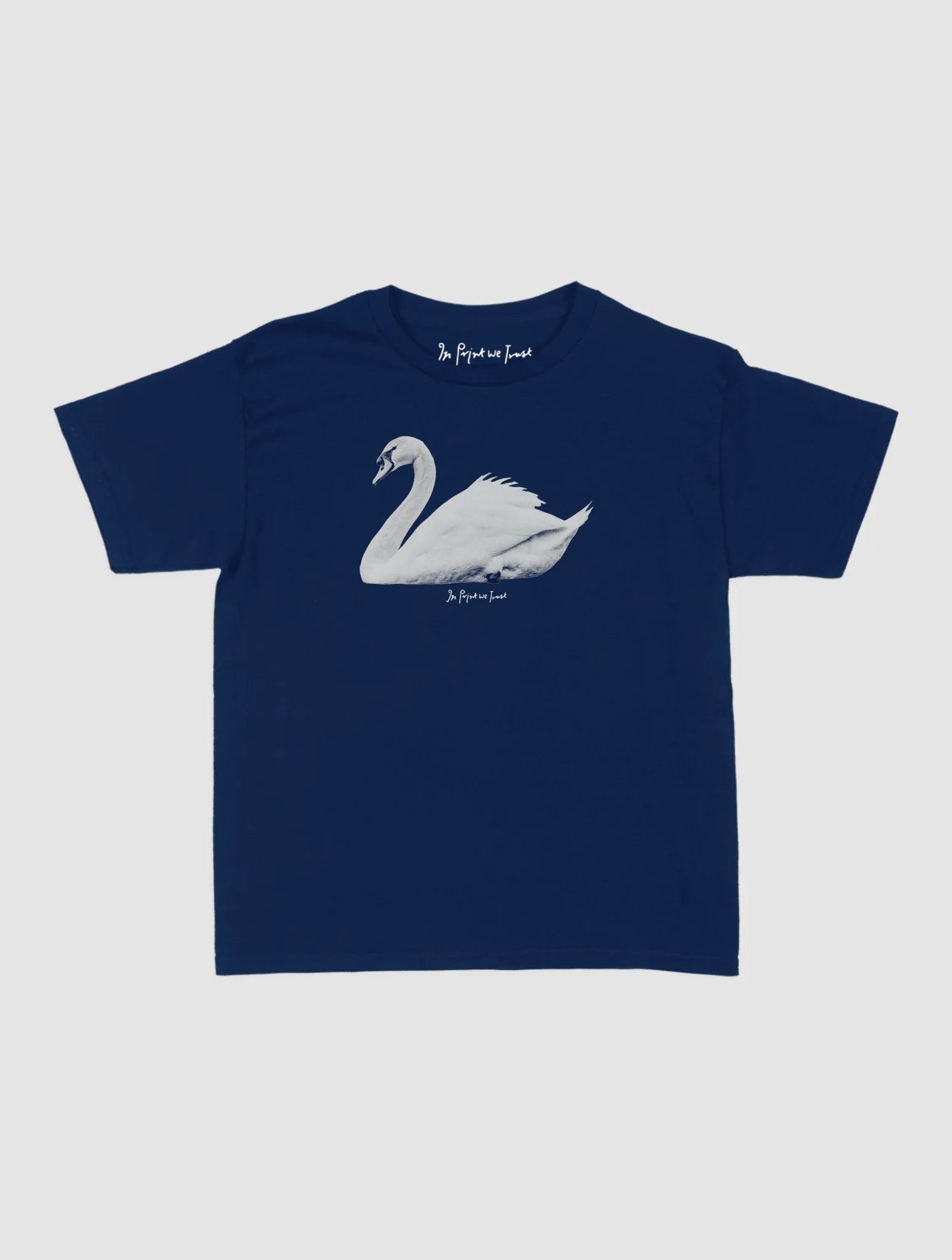 swan song baby tee - In Print We Trust