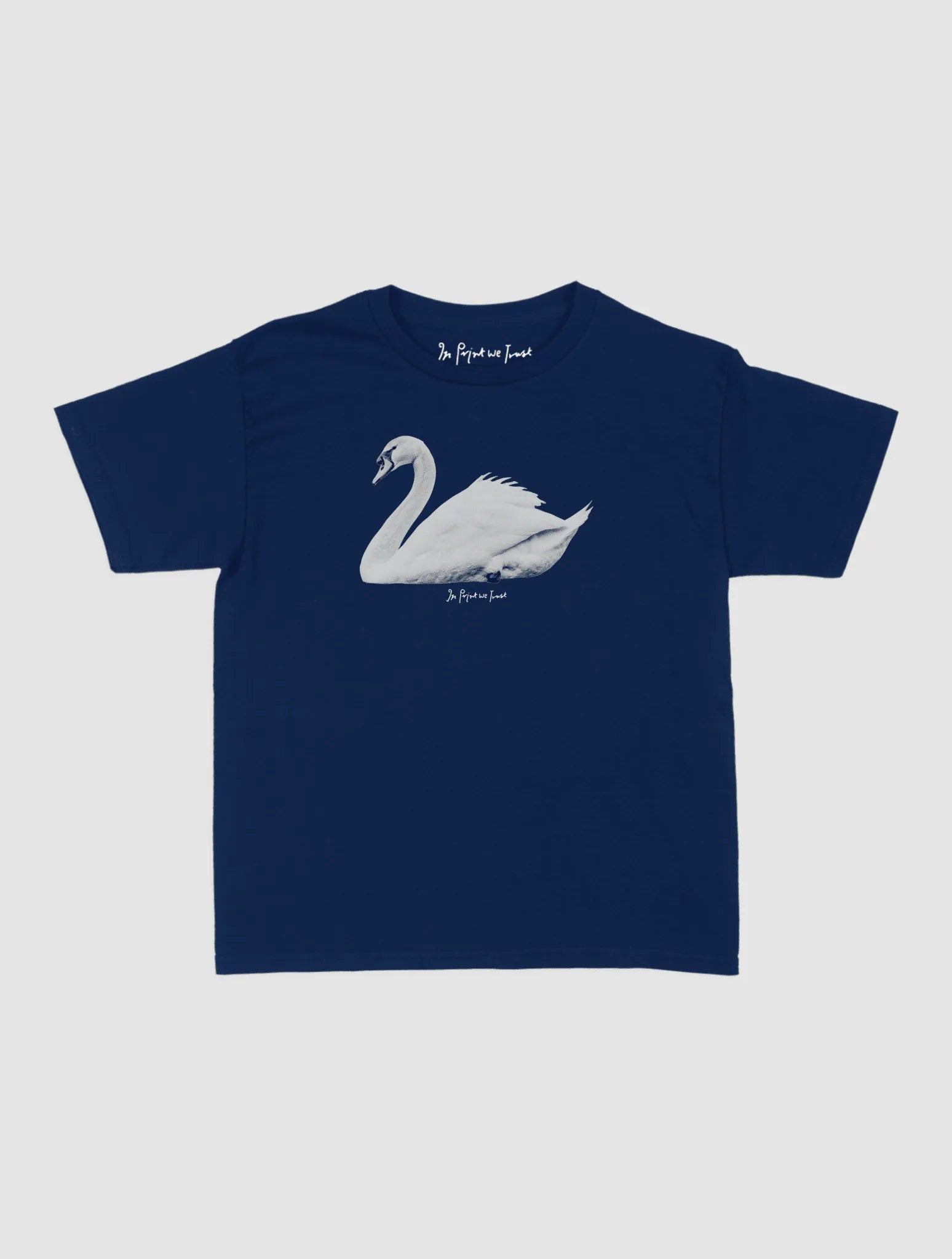 swan song baby tee - In Print We Trust