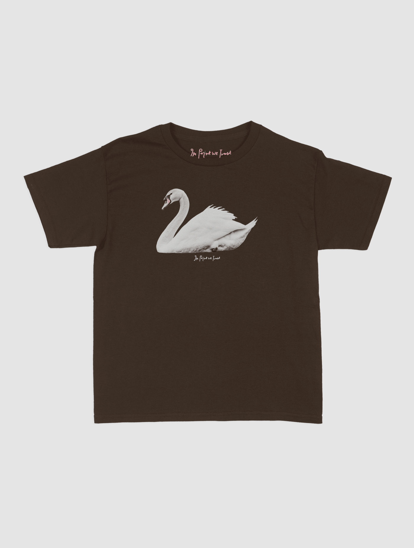 swan song baby tee - In Print We Trust