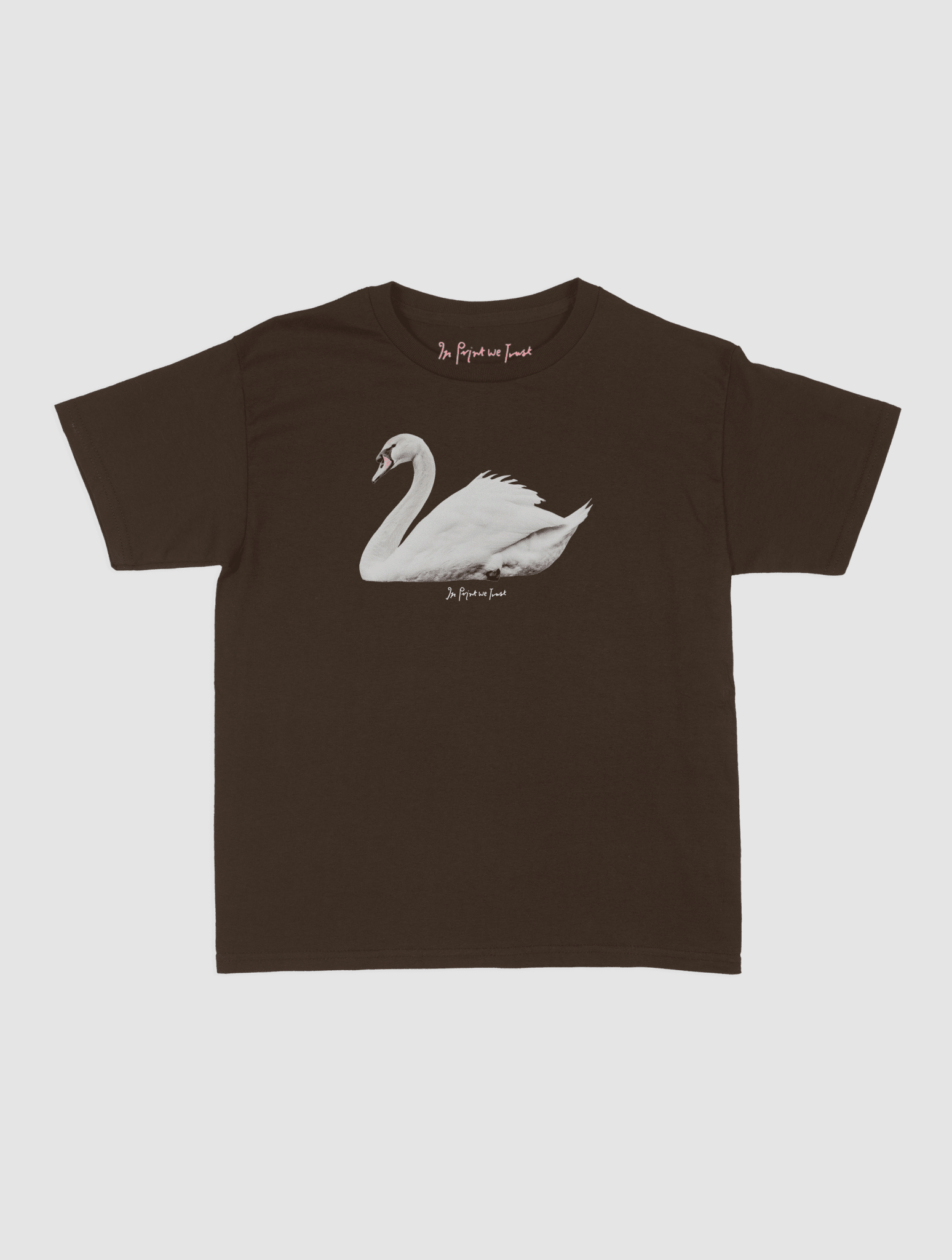 swan song baby tee - In Print We Trust