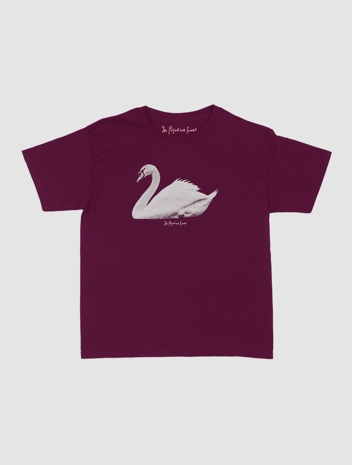 swan song baby tee - In Print We Trust