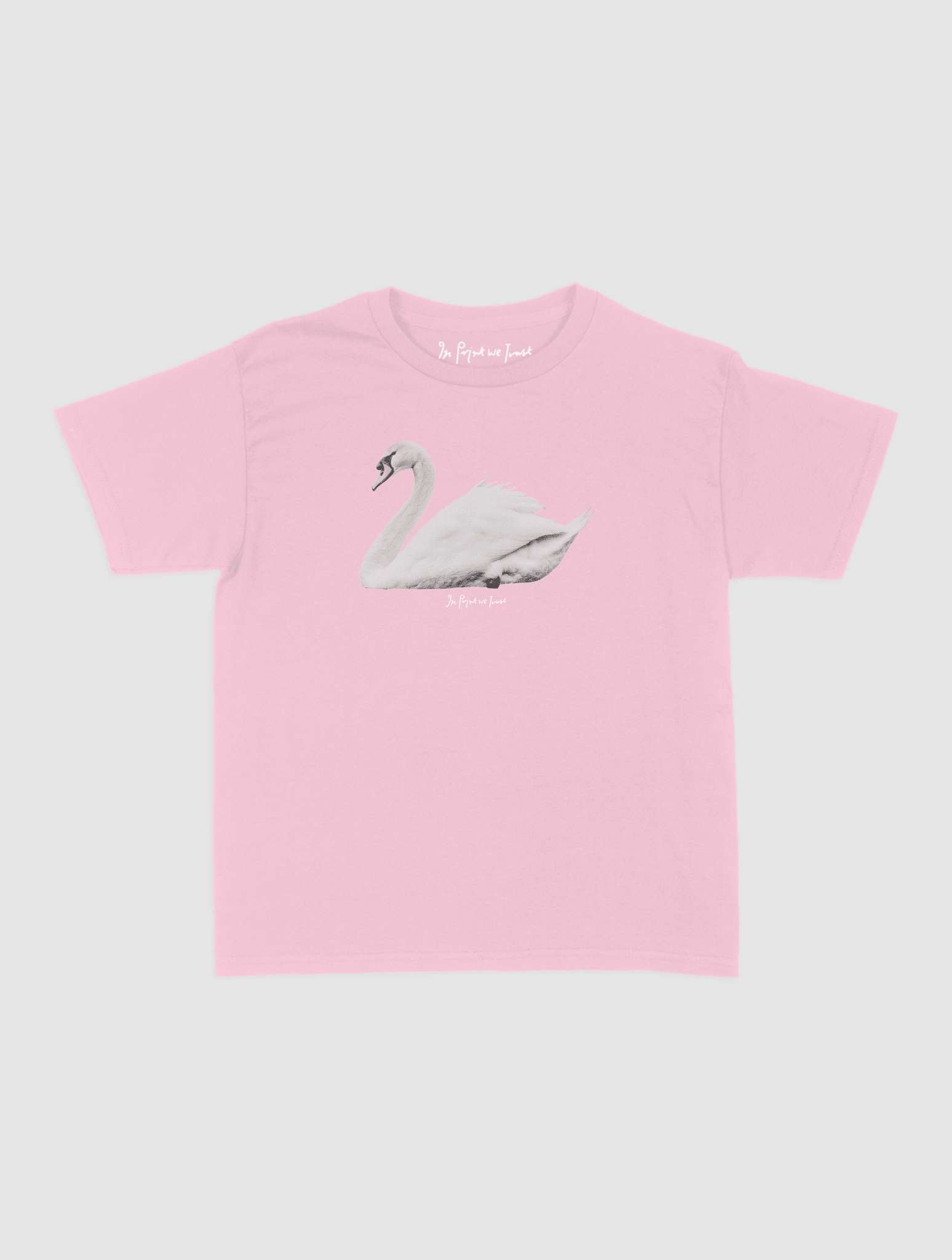 swan song baby tee - In Print We Trust