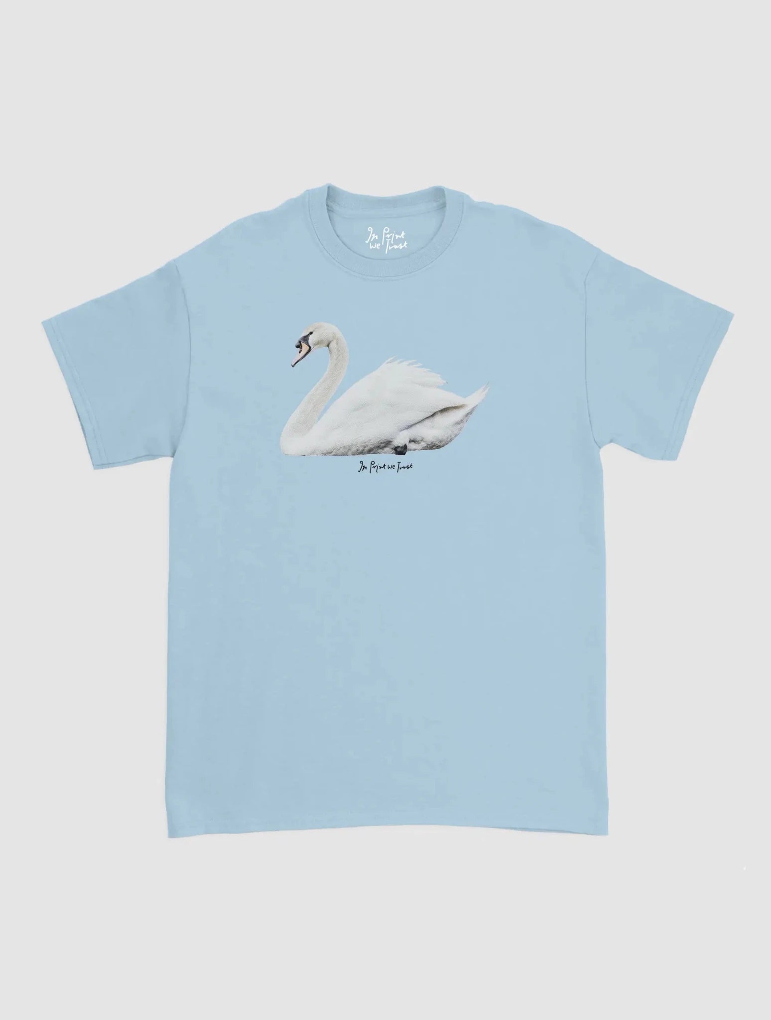 swan song classic tee - In Print We Trust