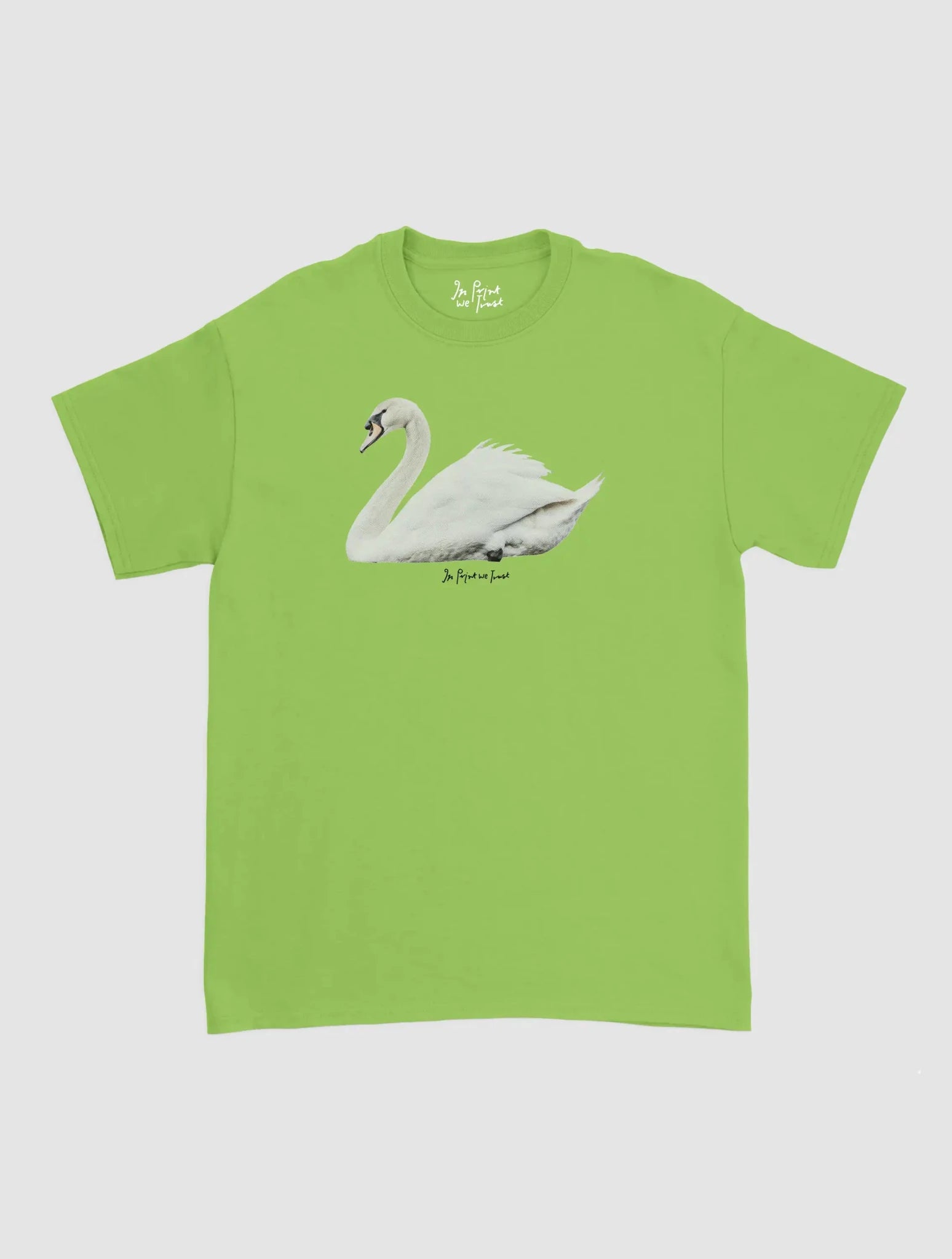 swan song classic tee - In Print We Trust