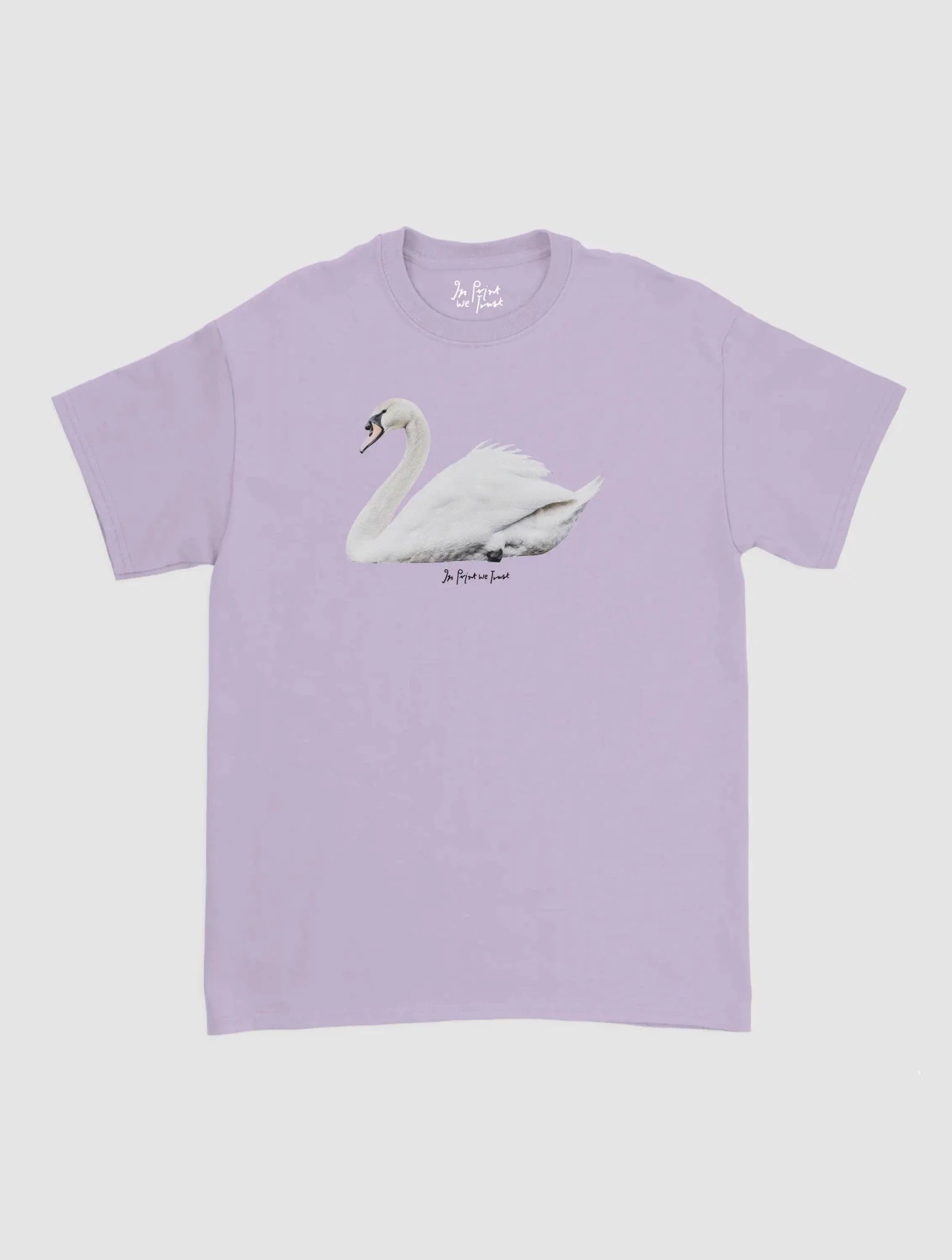 swan song classic tee - In Print We Trust