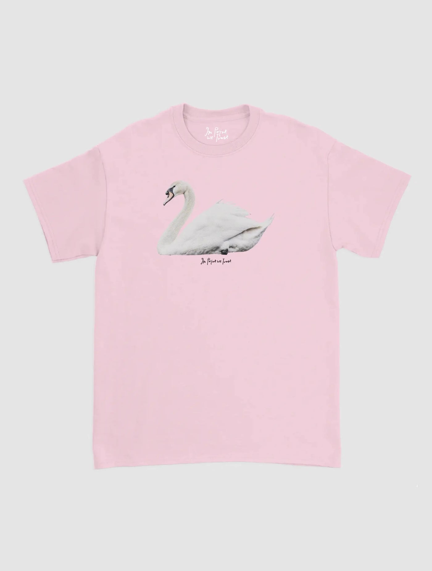 swan song classic tee - In Print We Trust