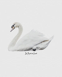 swan song heavyweight tee - In Print We Trust