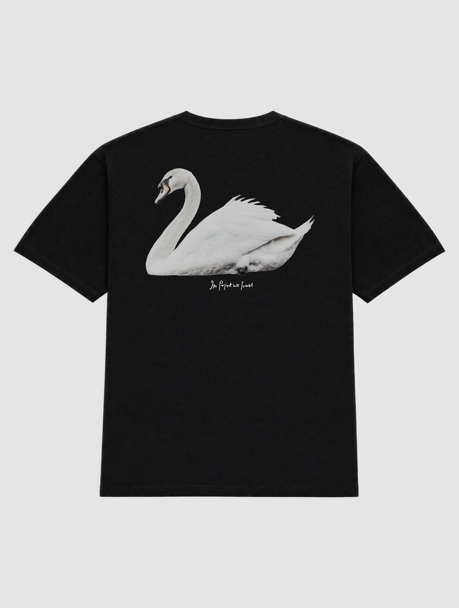 swan song heavyweight tee - In Print We Trust