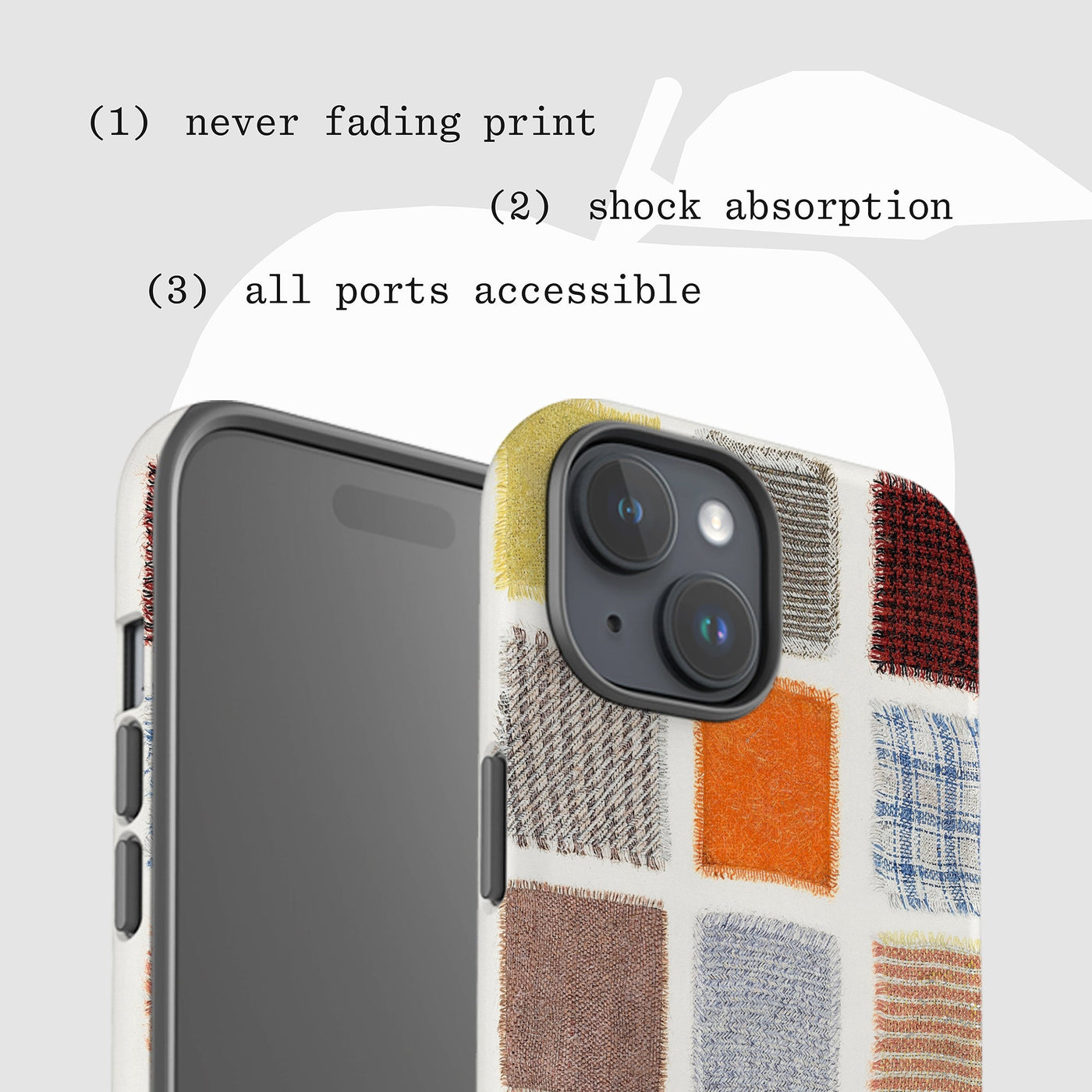 swatch tough iPhone case - In Print We Trust