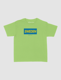 sweden baby tee - In Print We Trust