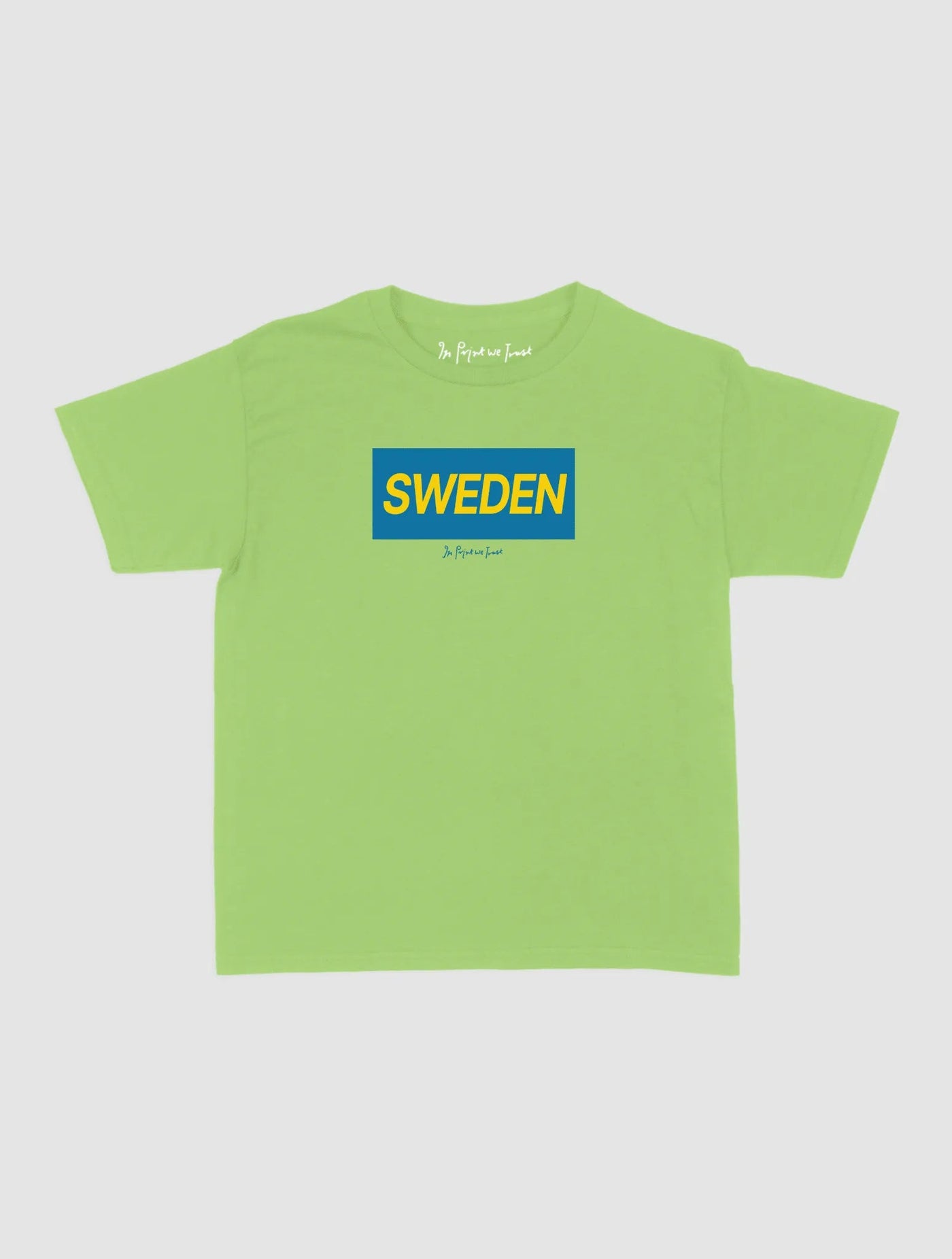 sweden baby tee - In Print We Trust